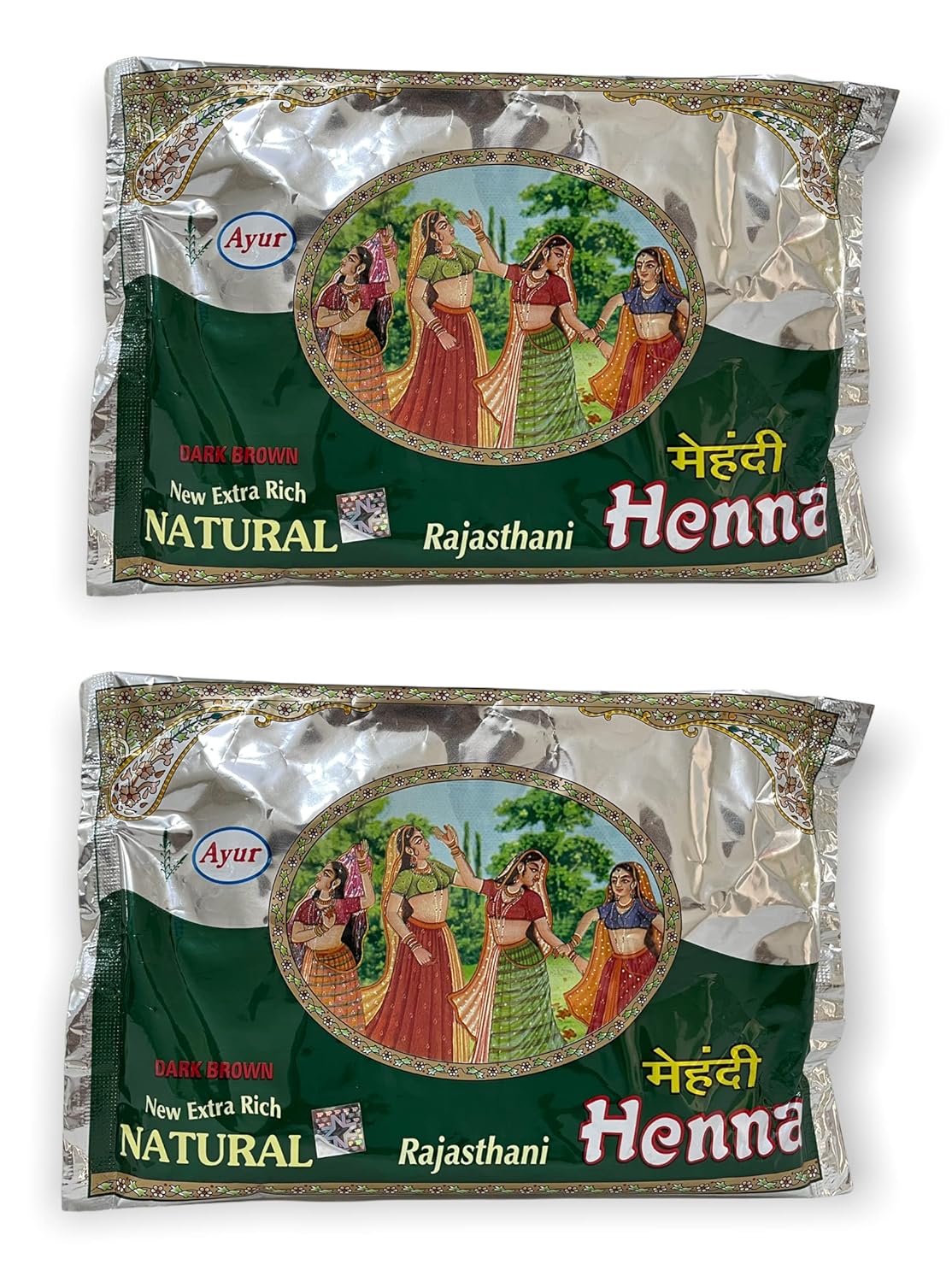 Rajasthani Henna Mehndi Powder Dark Brown