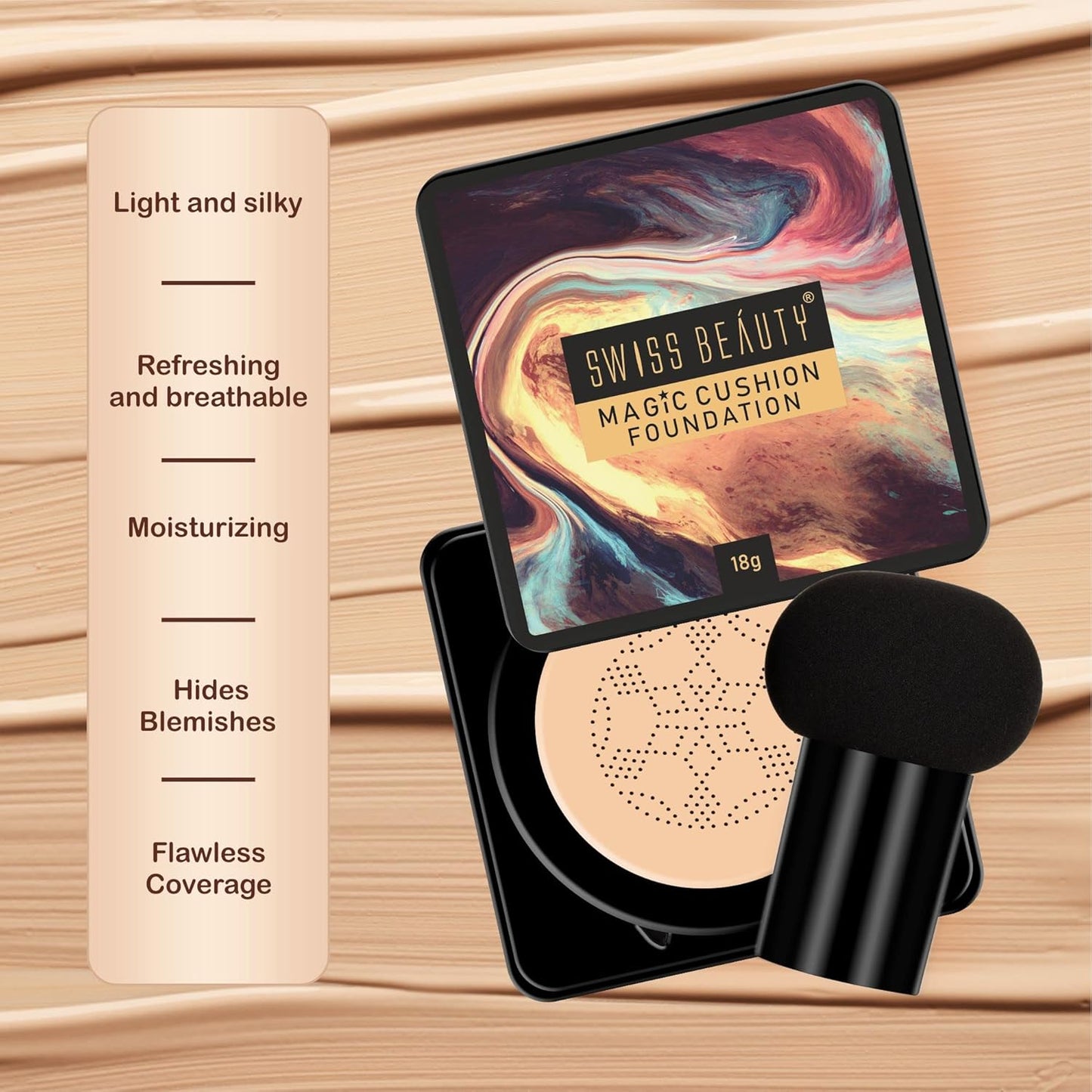 Magic Cushion Matte Full Coverage Foundation