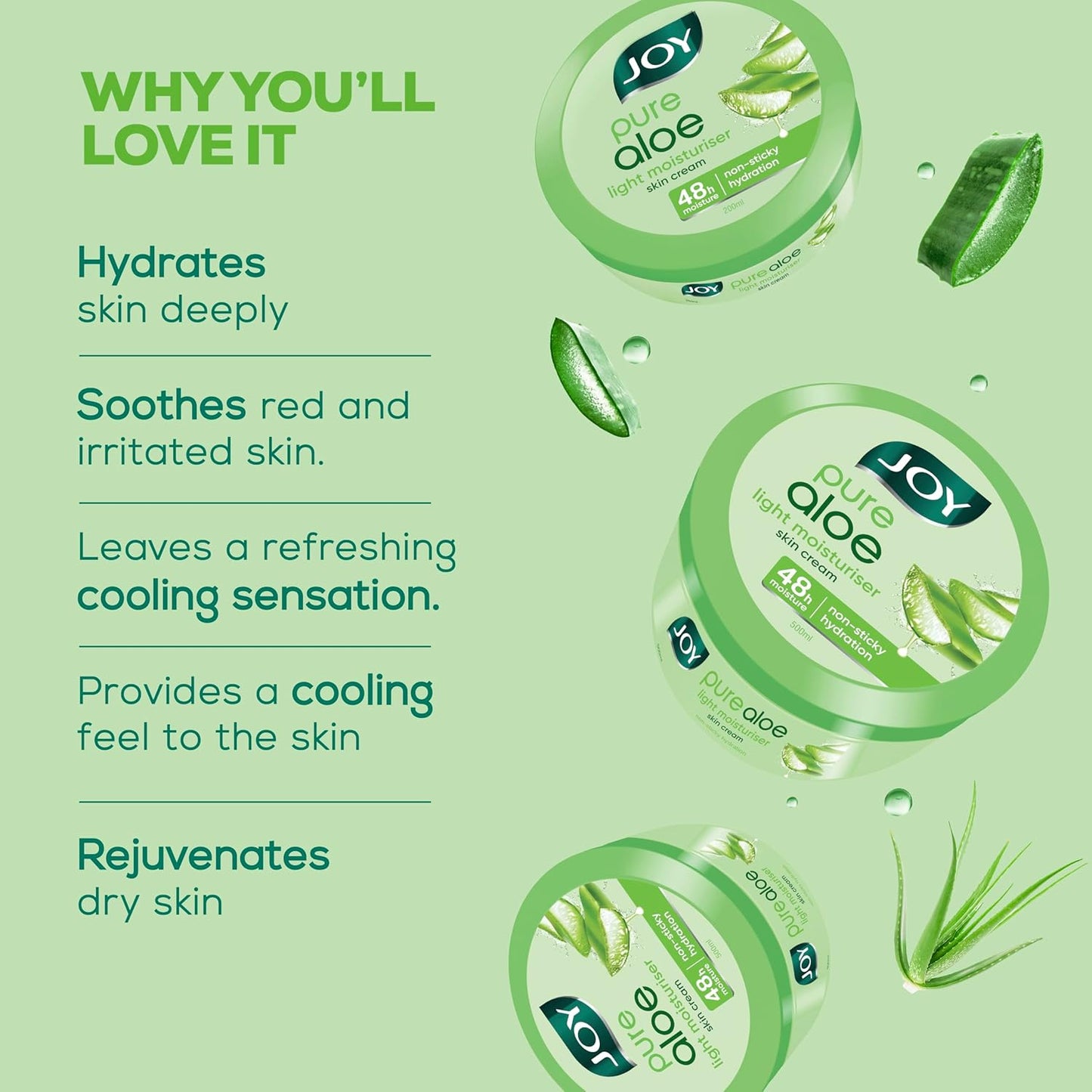 Pure Aloe Cold Skin Cream With 6 Active Actions