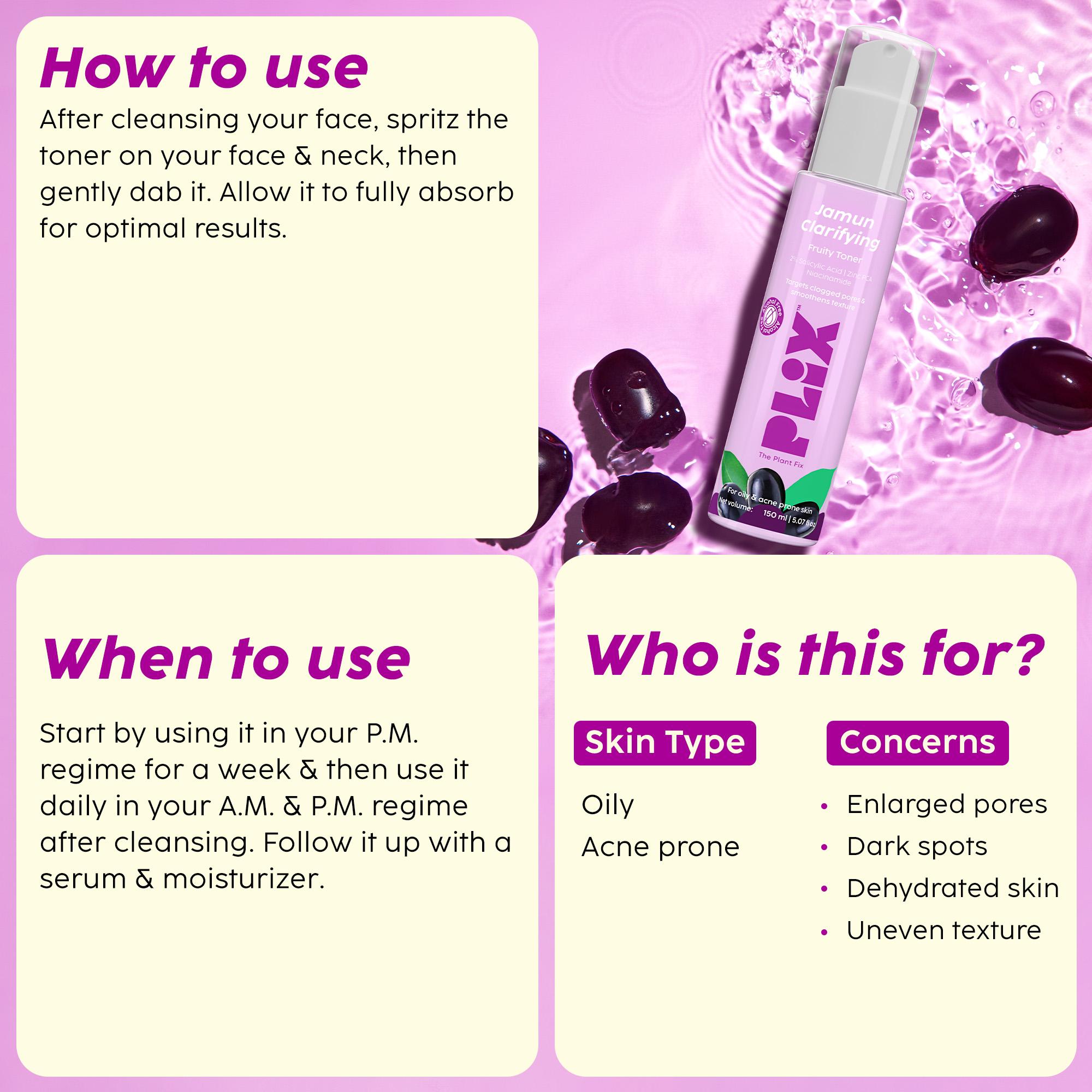 Clarifying Fruity Toner for Pore Refining