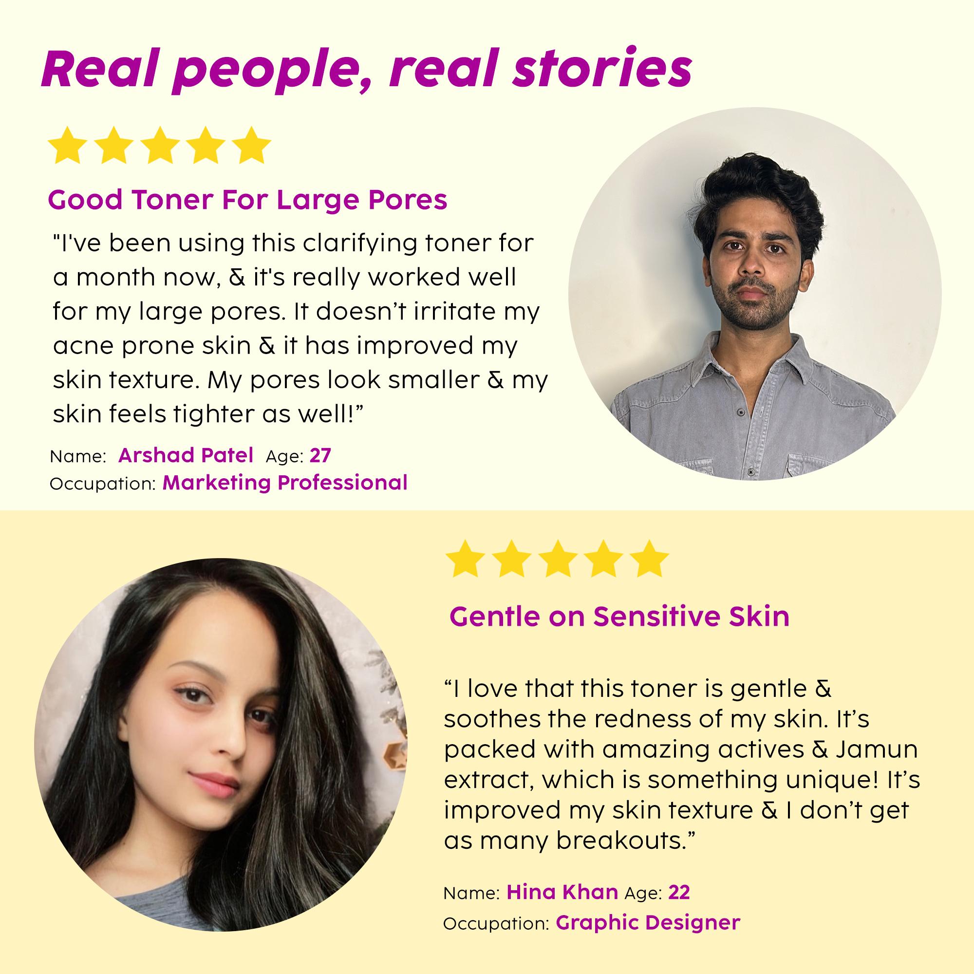 Clarifying Fruity Toner for Pore Refining