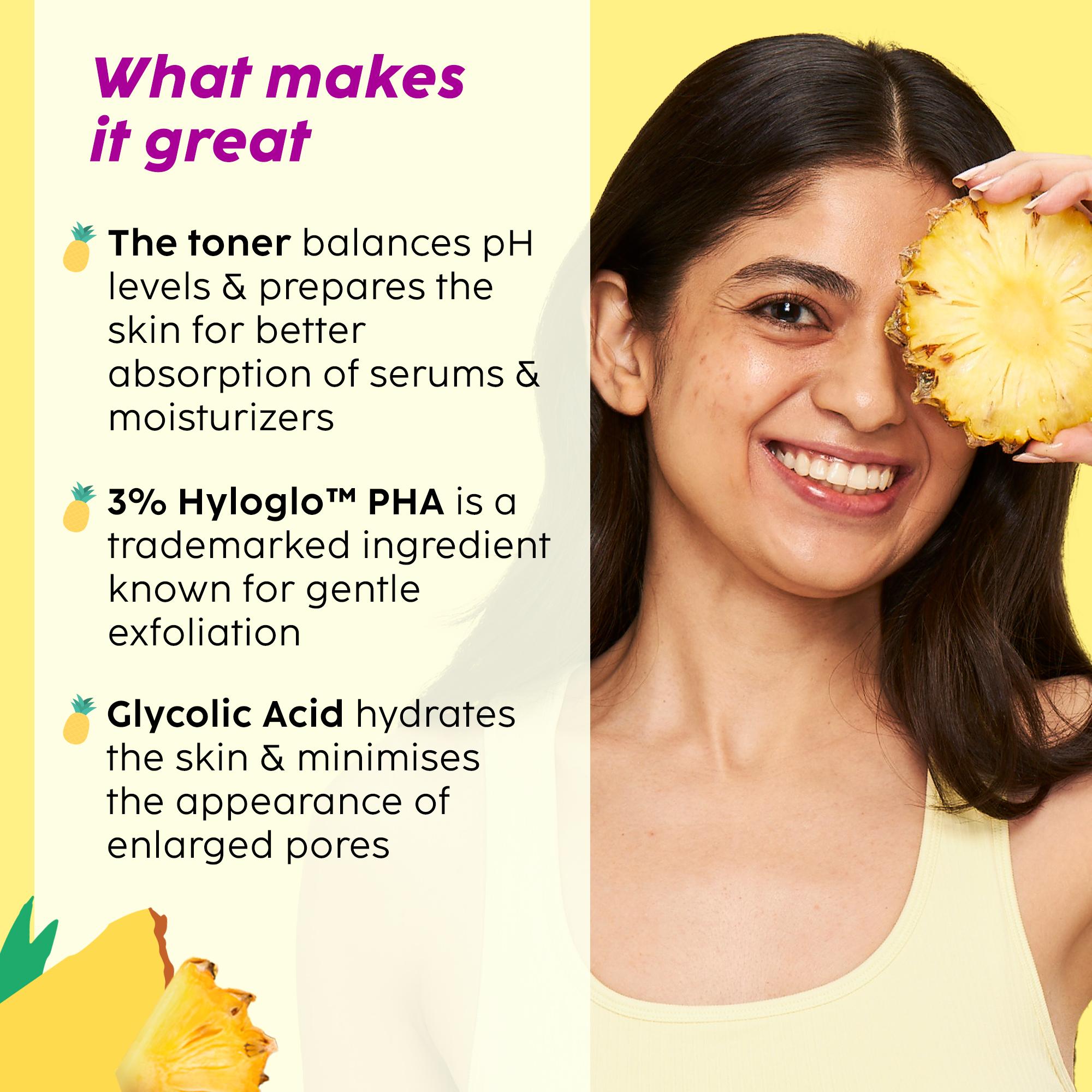 Exfoliating Fruity Toner for Smooth Skin