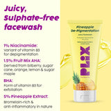 De-pigmentation Facewash, Serum & Moisturizer