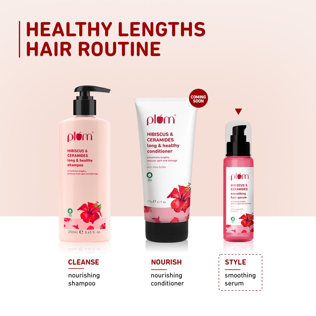 Hibiscus & Ceramides Smoothing Hair Serum