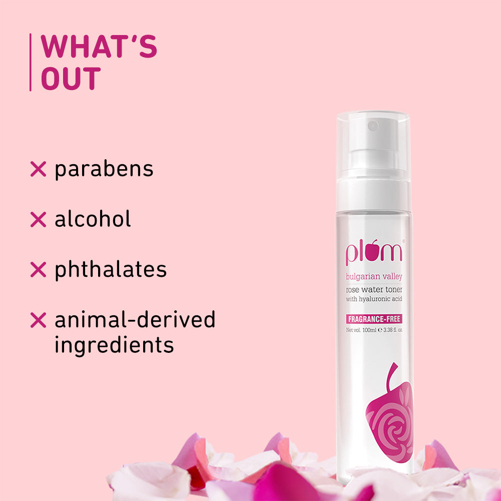 Rose Water Toner with Hydrating & Nourishing Benefits
