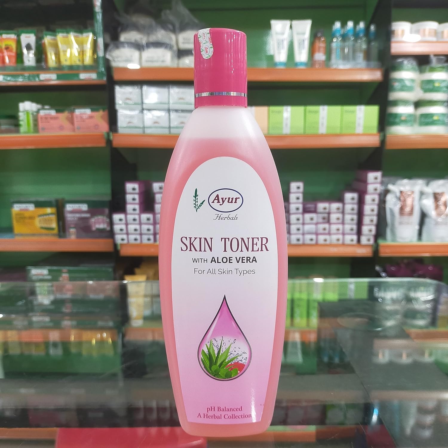 Skin Toner Lotion with Aloe Vera