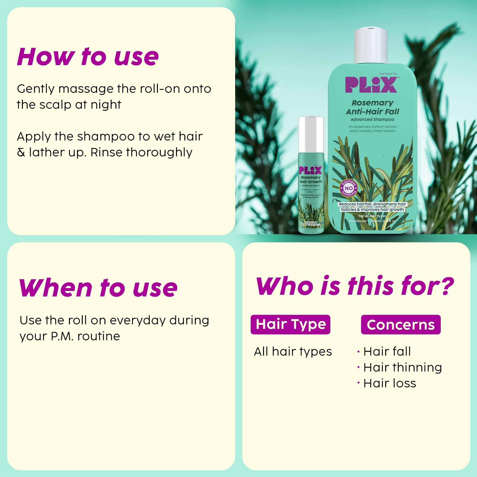 Anti-Hair Fall Advanced Serum & Shampoo
