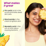 Brightening & Lightening Kit with Scrub & Cream