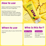 Brightening & Lightening Kit with Scrub & Cream