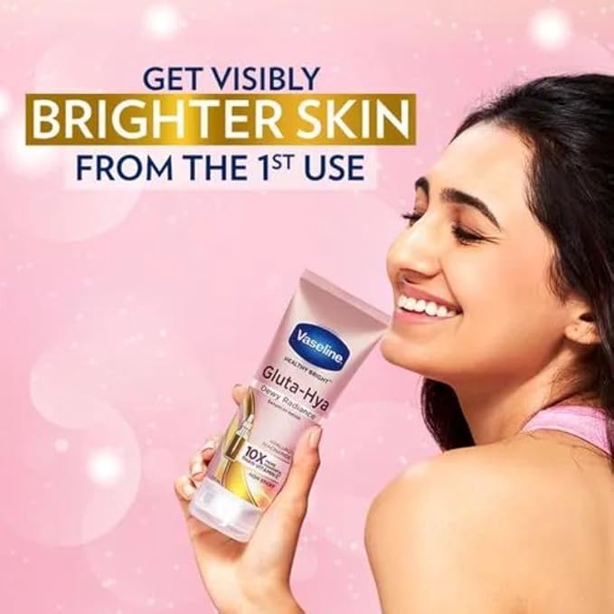 Vaseline Gluta-Hya Dewy Radiance Lotion for Face & Body