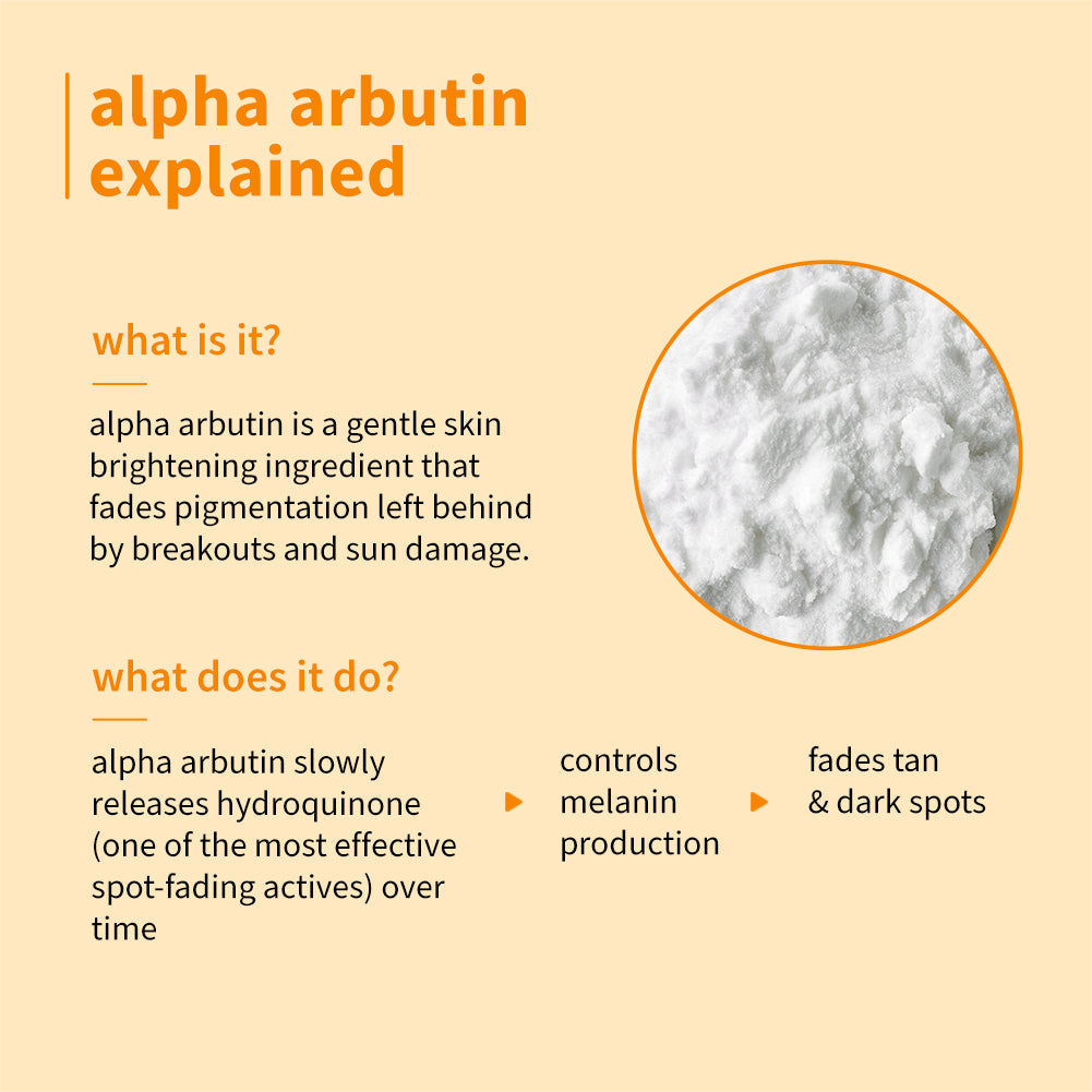Alpha Arbutin Face Serum with Hyaluronic Acid