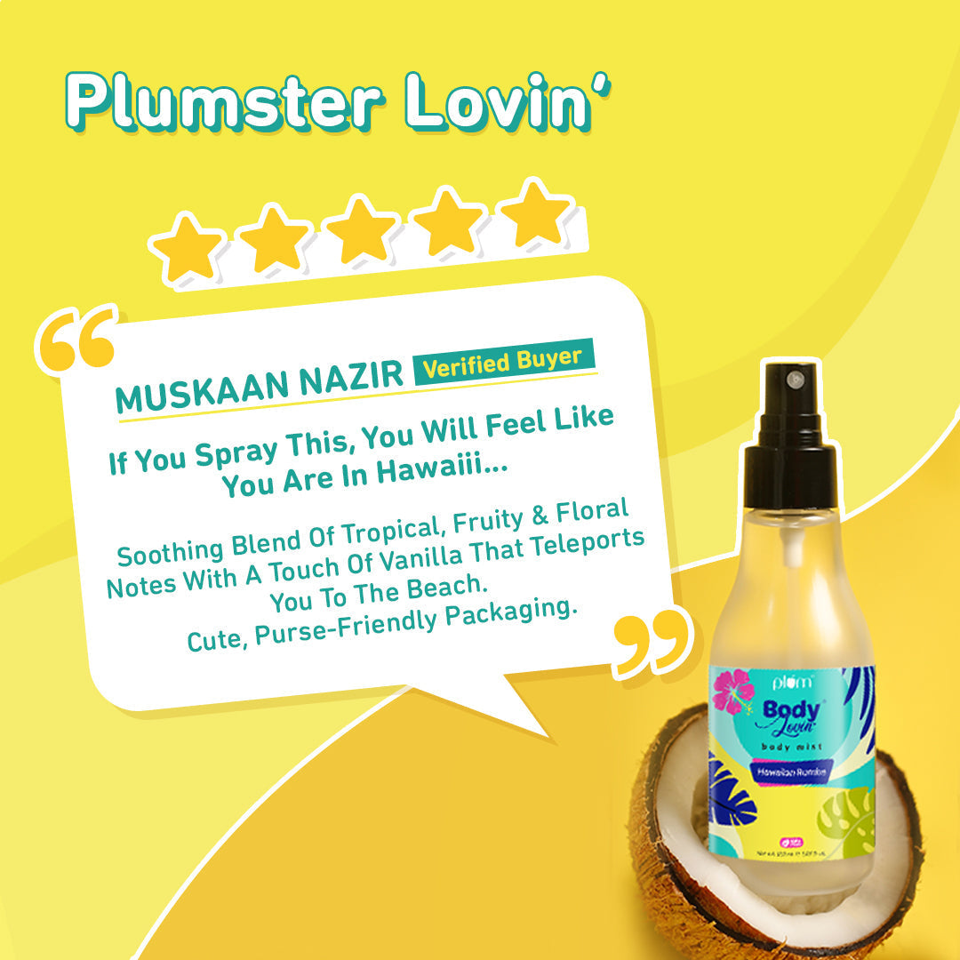 Body Mist with Fruity Fragrance