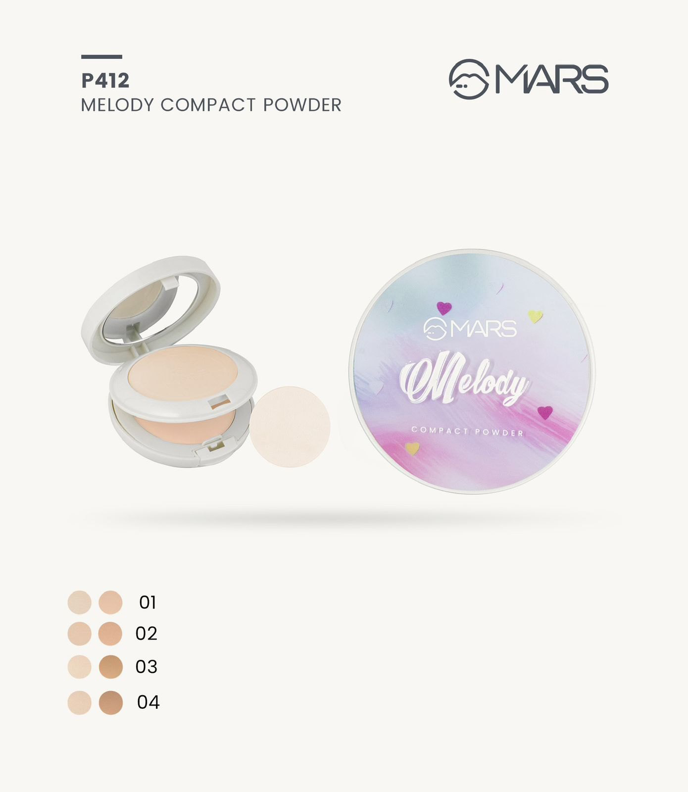 MARS melody compact powder