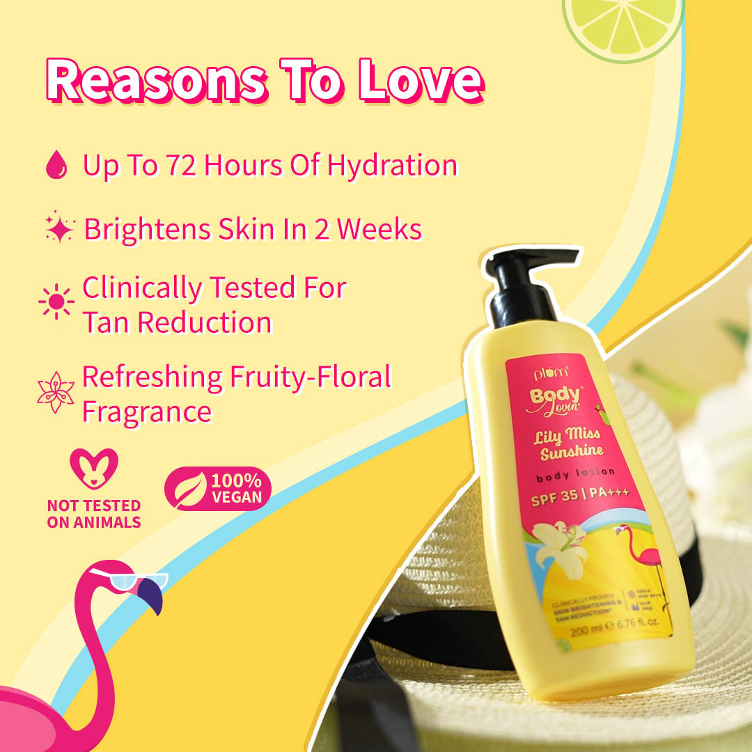 Sunscreen Body Lotion SPF 35 with Hydration