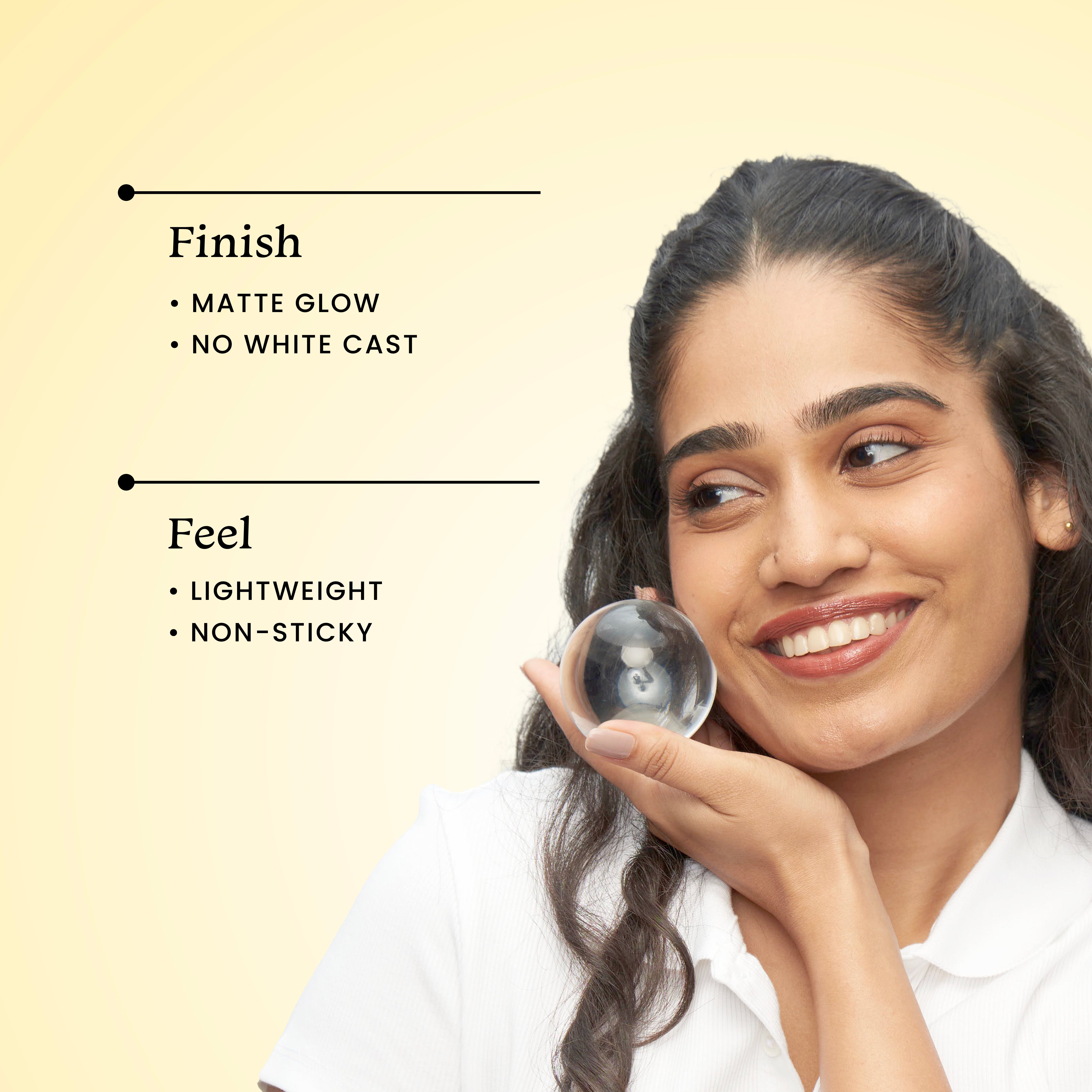 SPF 70 ম্যাট ফিনিশ সানস্ক্রিন