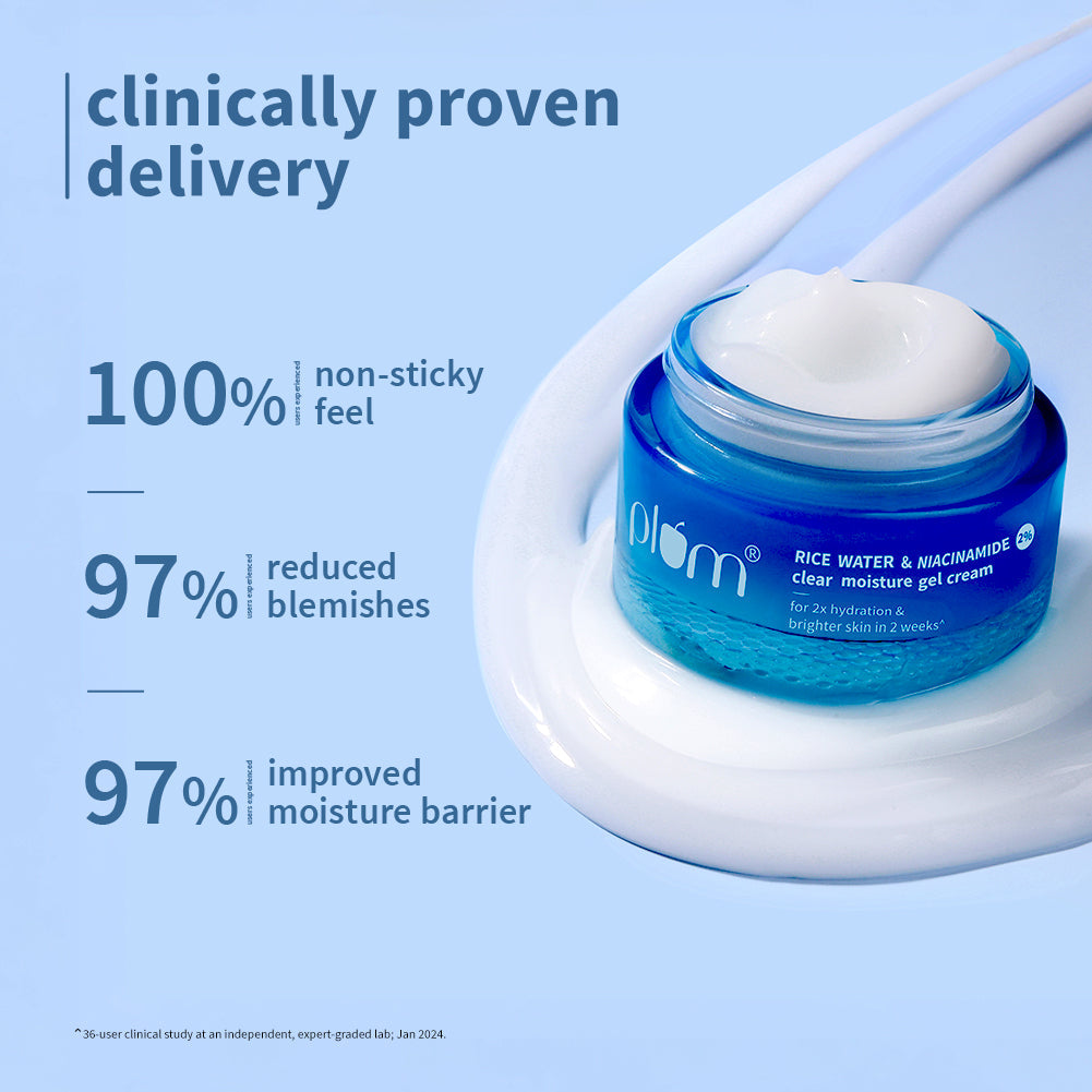 Niacinamide & Rice Water Gel Moisturizer