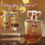 Smokin' Vanilla Rich Sweet Spicy Fragrance Eau De Parfum