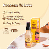 Spicy Vanilla Fragrance Long-lasting Body Mist