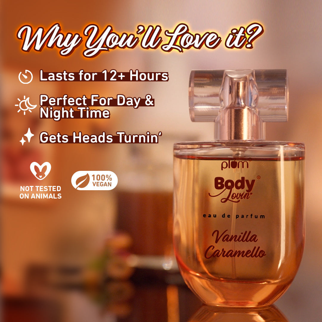 Vanilla Caramel Perfume with Warm Fragrance