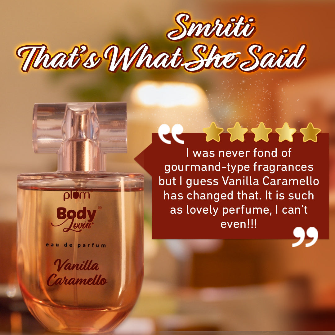 Vanilla Caramel Perfume with Warm Fragrance