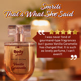 Vanilla Caramel Perfume with Warm Fragrance