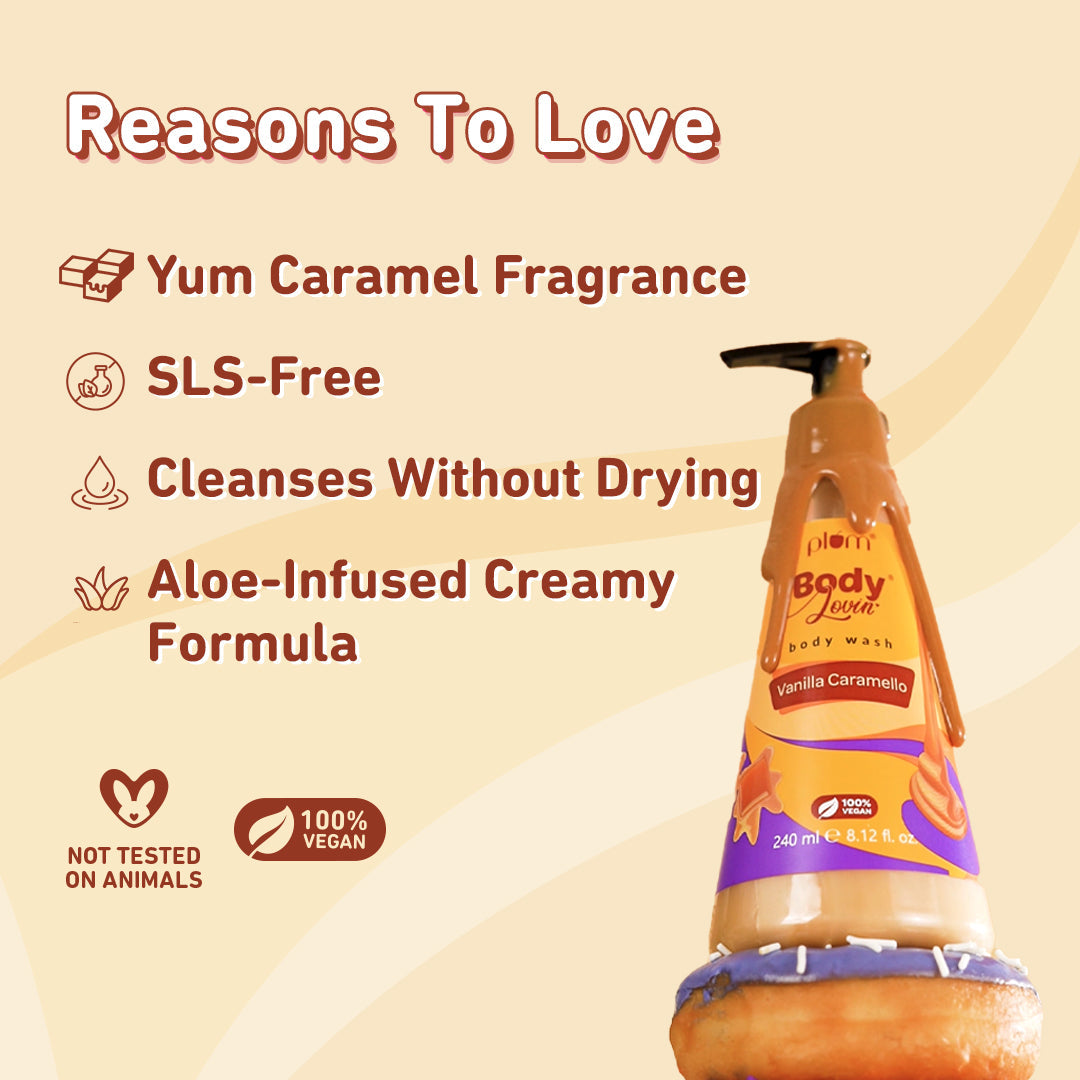 Vanilla Caramel Fragrance Body Wash