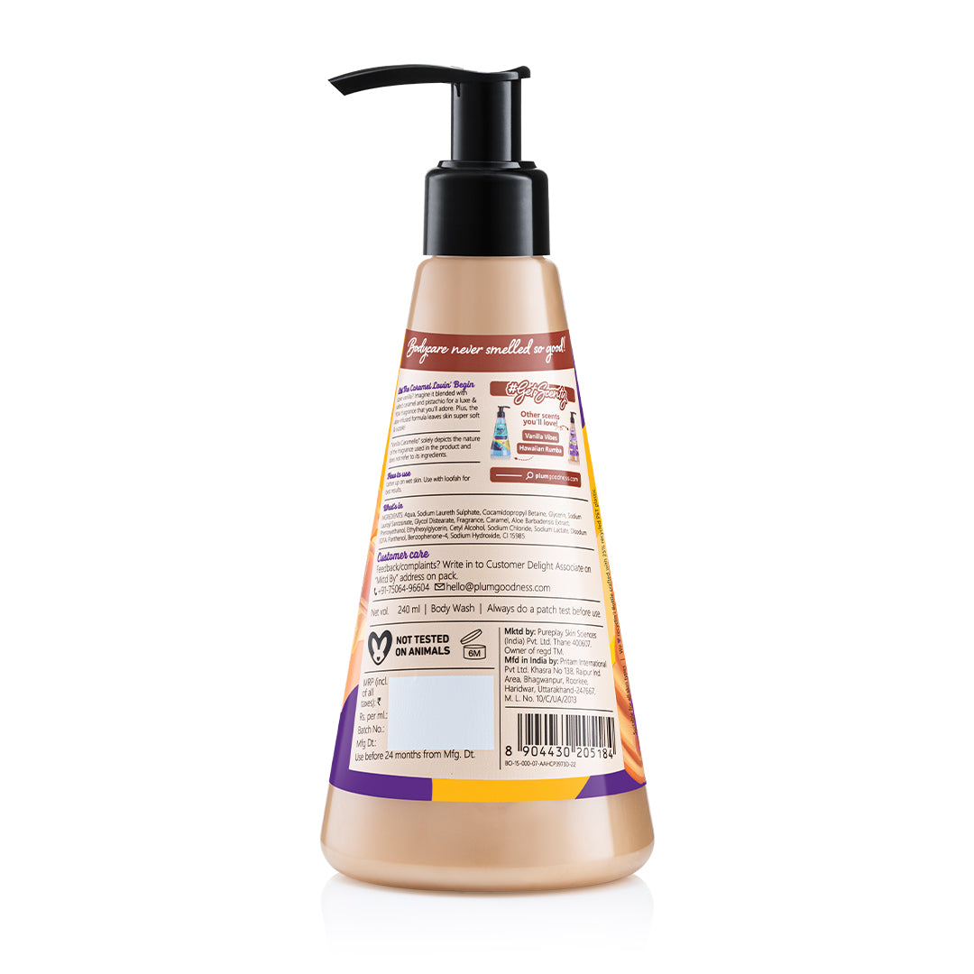Vanilla Caramel Fragrance Body Wash
