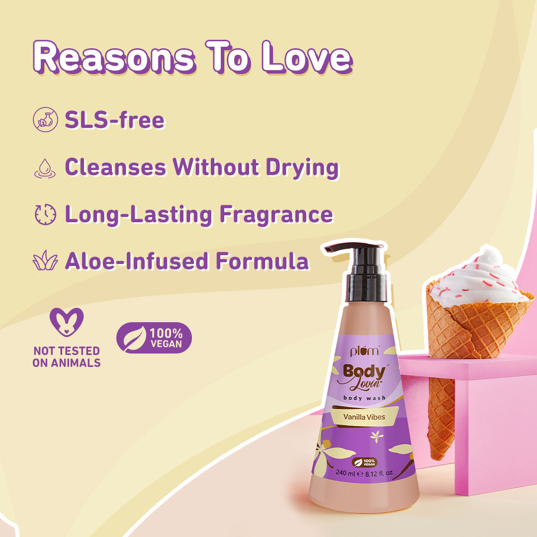 Hydrating Vanilla Fragrance Body Wash