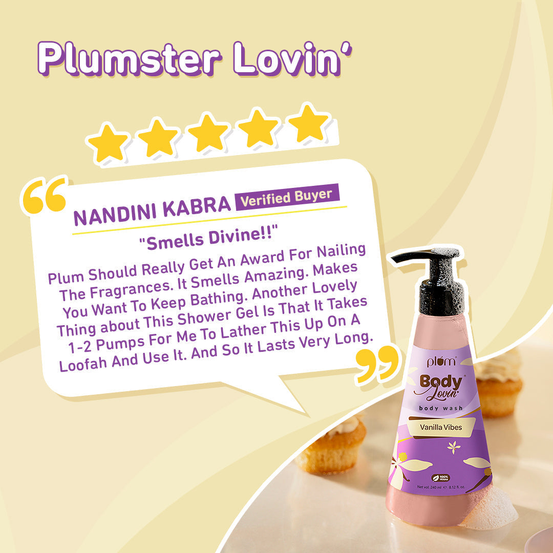 Hydrating Vanilla Fragrance Body Wash