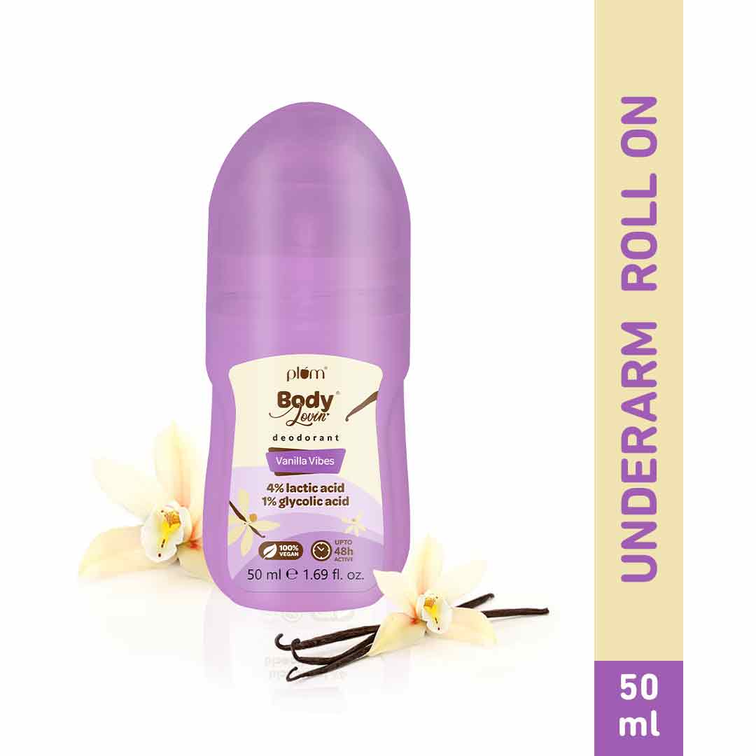 Vanilla Scent Deodorant with Lactic Acid