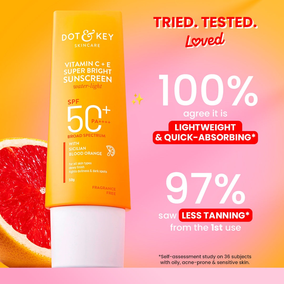 Vitamin C + E Sunscreen SPF 50+ Light