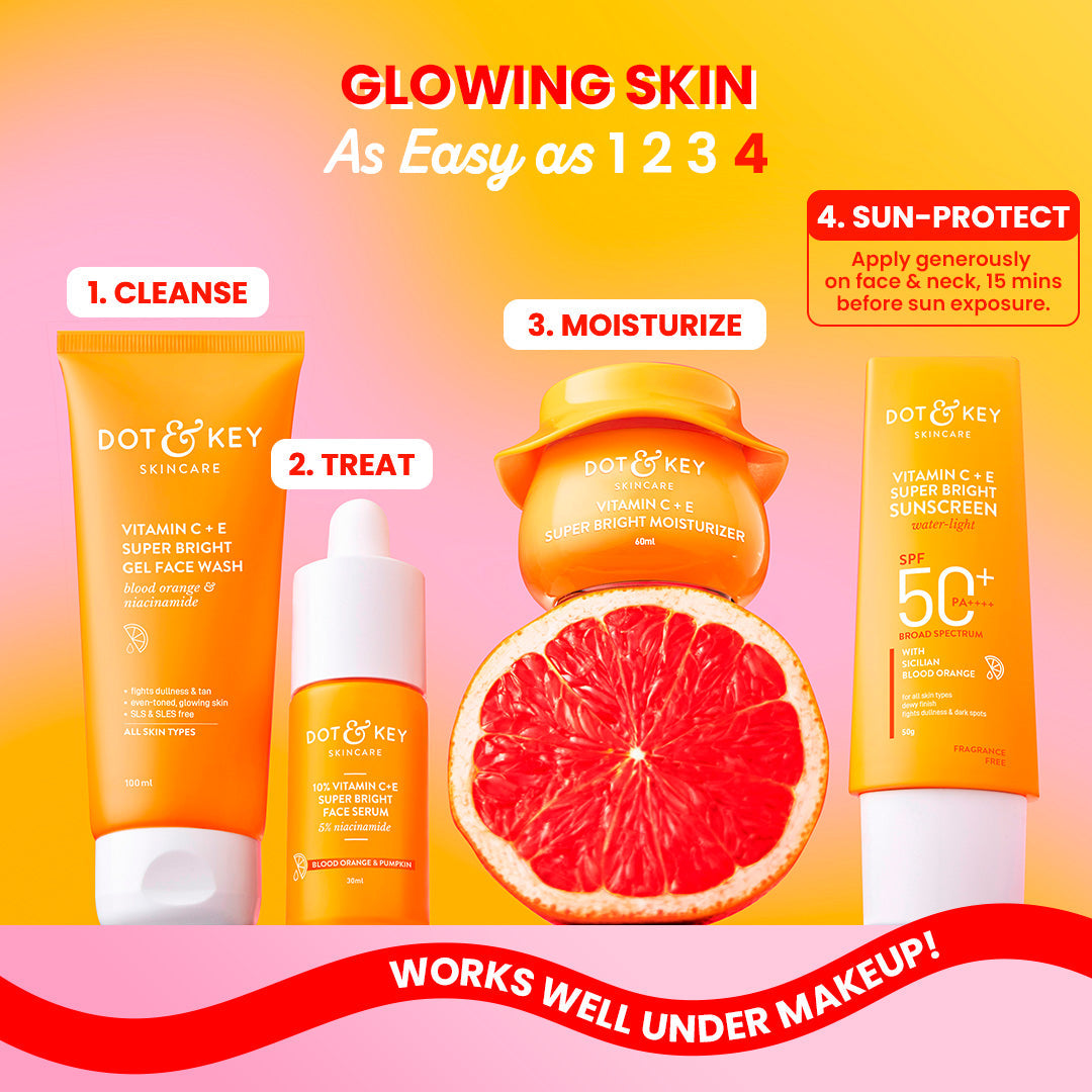 Vitamin C + E Sunscreen SPF 50+ Light