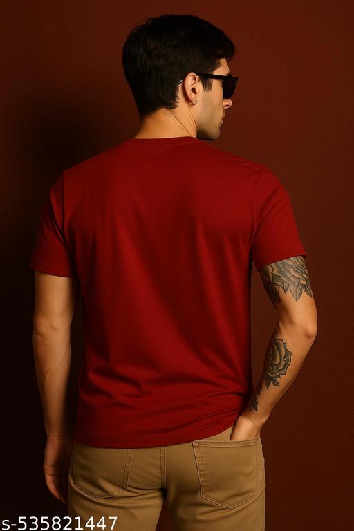 Men's Cotton Graphic Printed T-Shirt