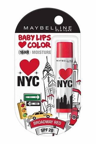 NYC लिप केयर SPF20 के साथ