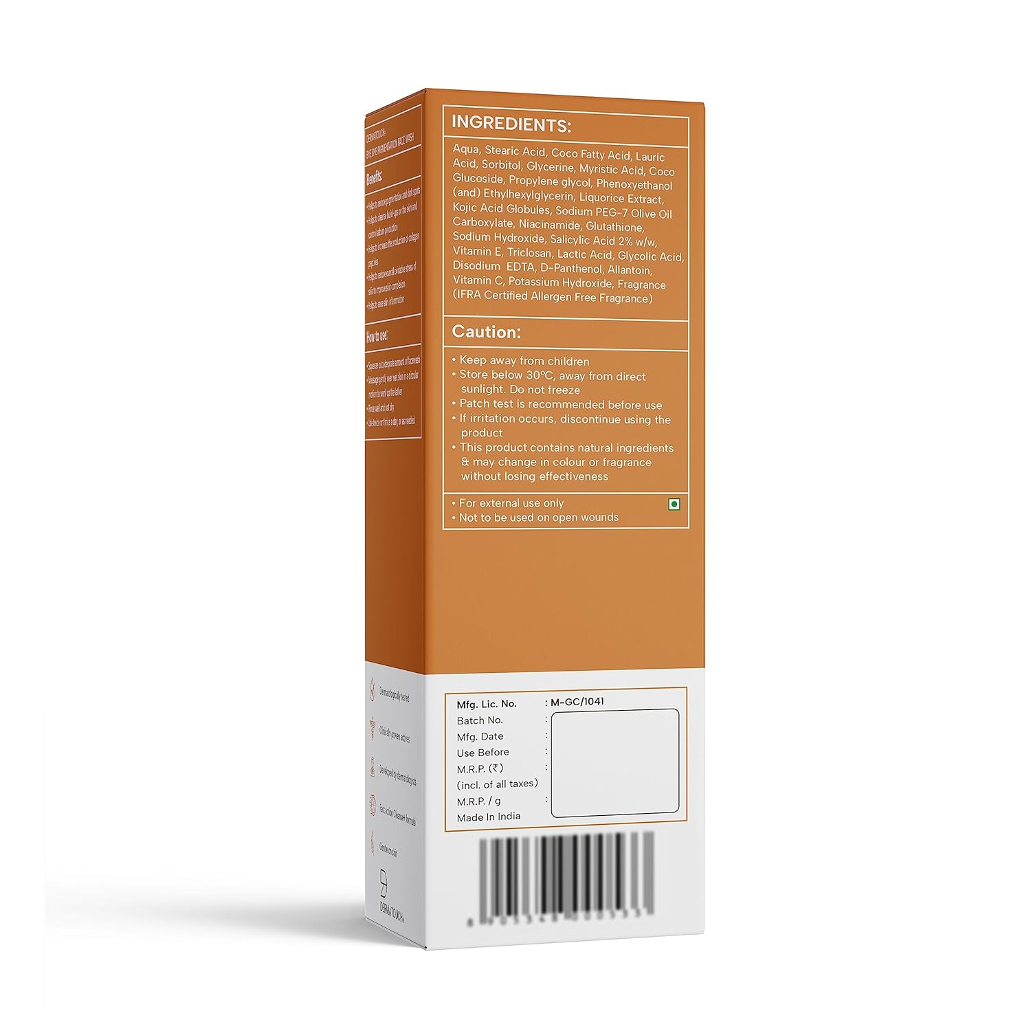 Bye Bye Pigmentation Face Wash,