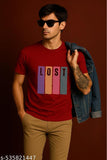 Men's Cotton Graphic Printed T-Shirt