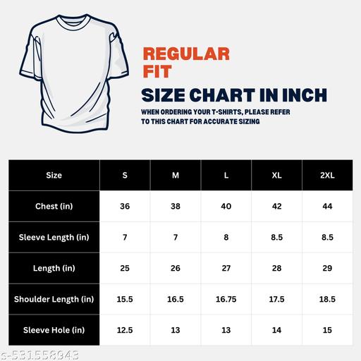 Men's Black Motivational T-Shirt with Stylish Print