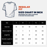 Men's Black Motivational T-Shirt with Stylish Print