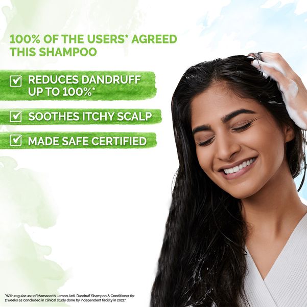 Lemon Anti-Dandruff Shampoo, Dandruff Control