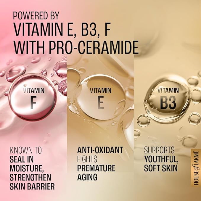 Dew Drama Facewash with Pro-Ceramides & 6% Vitamin E + B3 + F Complex for Glowing Skin, 100gm
