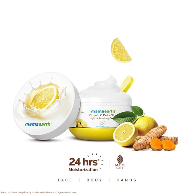 Vitamin C Daily Glow Light Moisturizing Cream with Vitamin C & Turmeric 50g