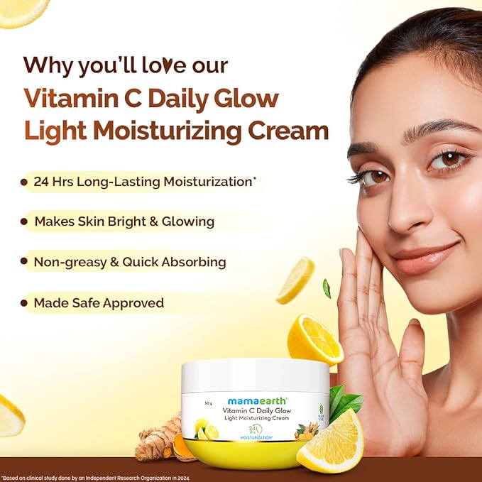 Vitamin C Daily Glow Light Moisturizing Cream with Vitamin C & Turmeric 50g