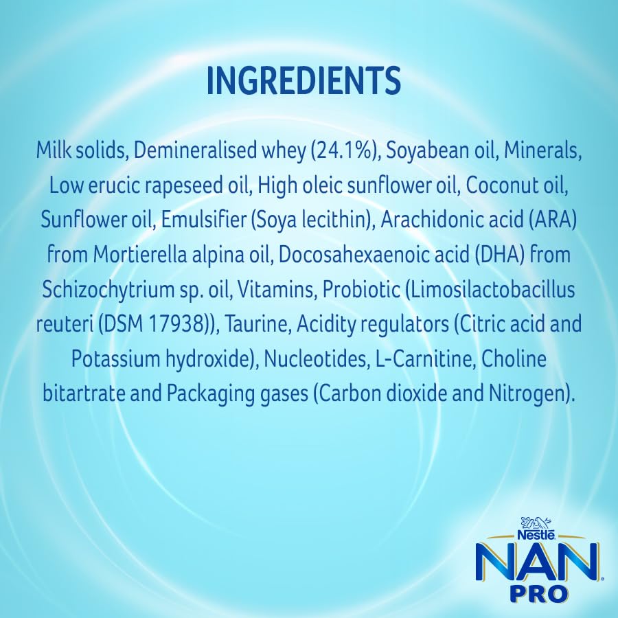 NAN PRO Stage 1 Infant Formula Milk Powder for babies (Up to 6 months)