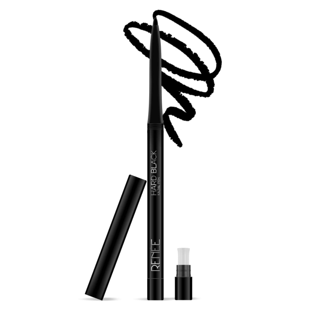 RENEE Hard Black Kajal Pen,