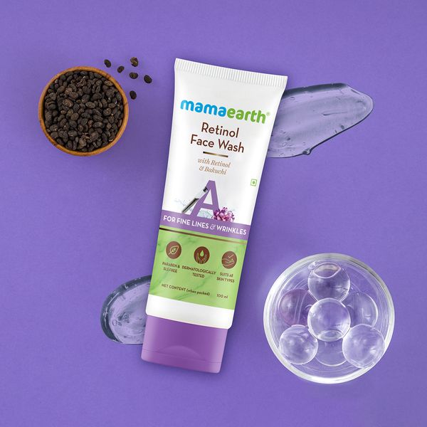 Retinol Face Wash for Fine Lines