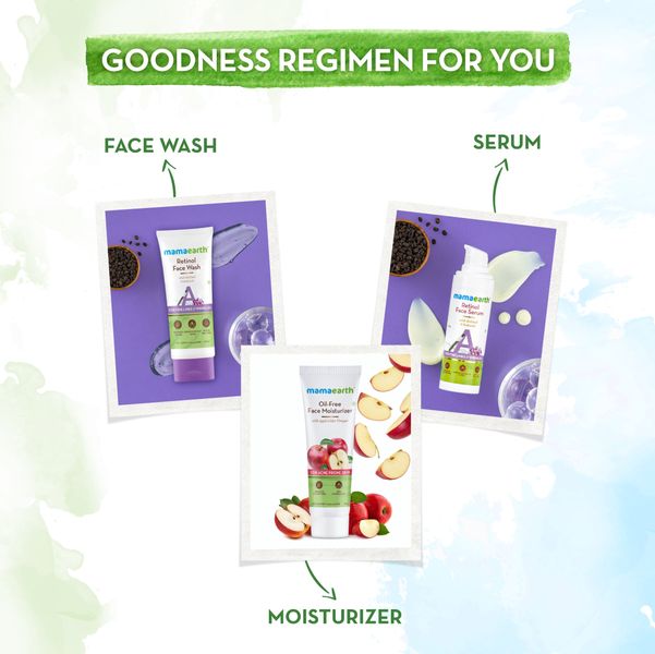 Retinol Face Wash for Fine Lines