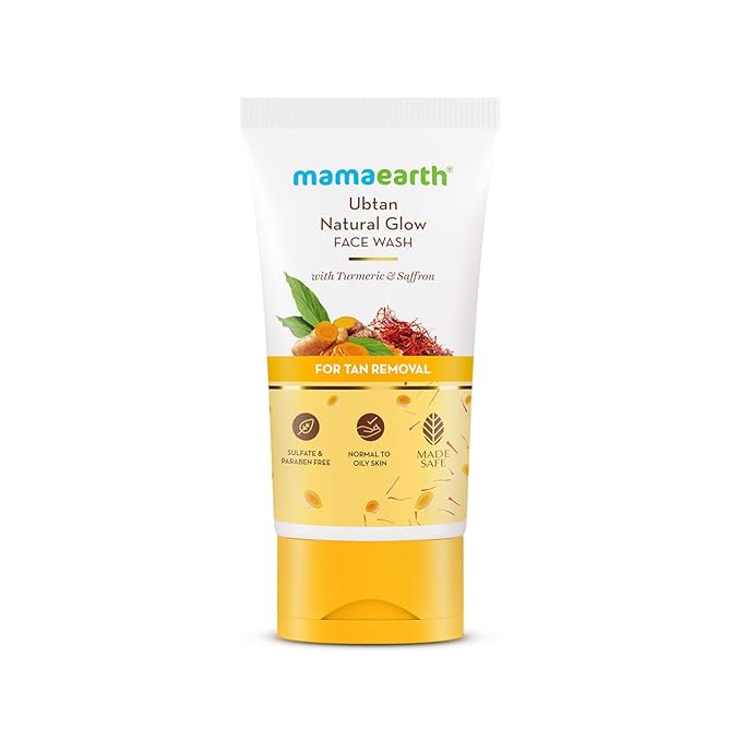 Ubtan Natural Face Wash with Turmeric & Saffron