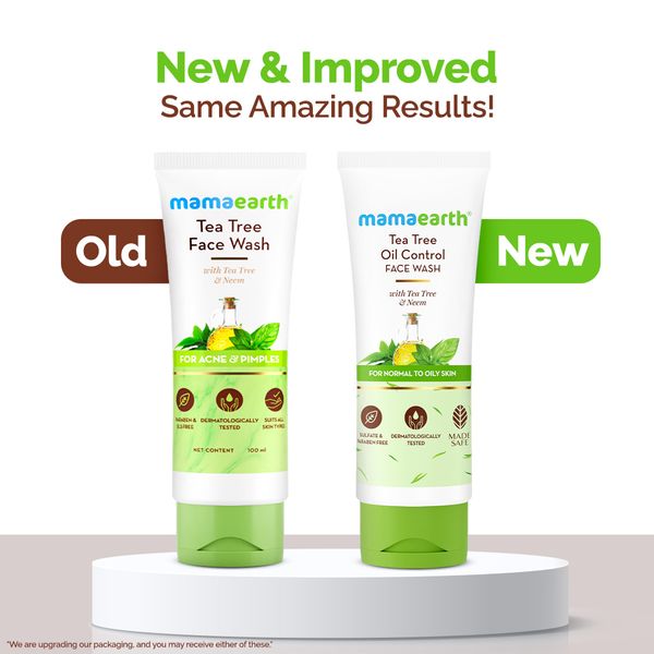 Tea Tree Oil Face Wash - Acne Control