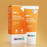 Matte Sunscreen Gel - Broad Spectrum Protection
